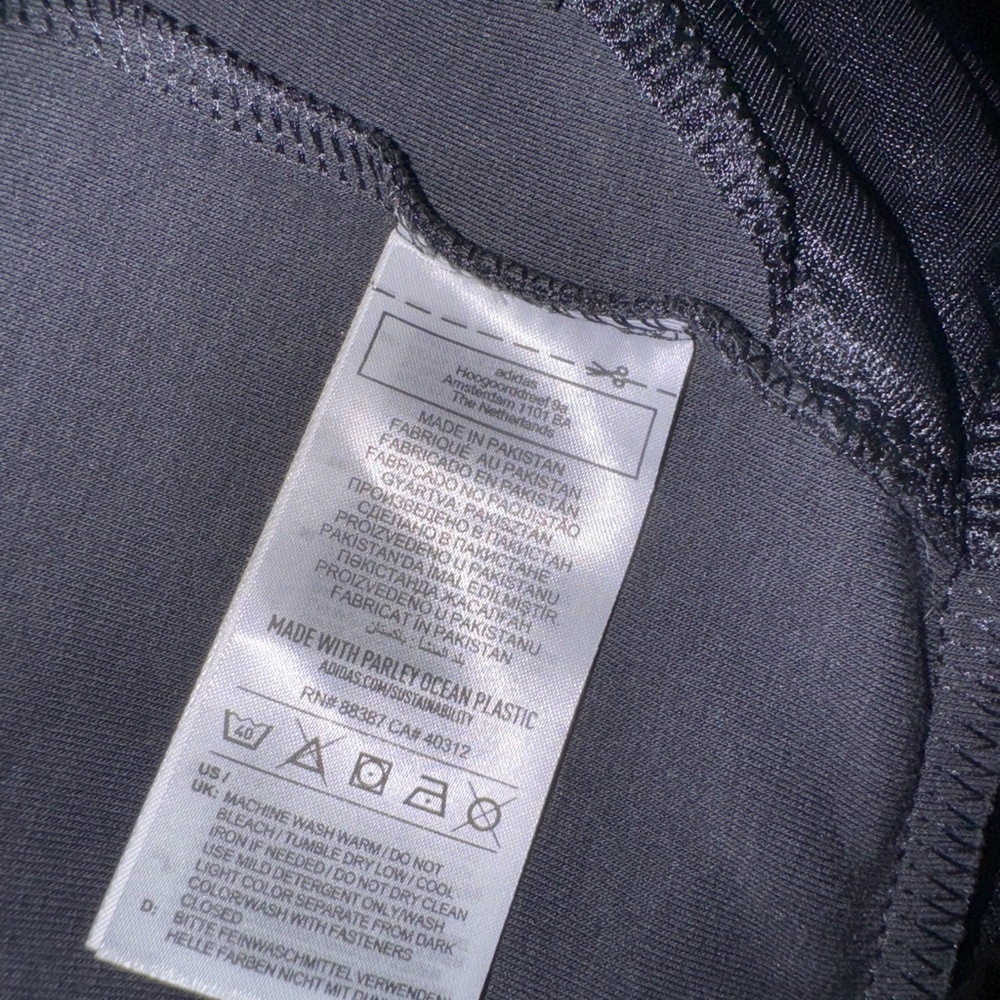 Adidas Women's Black and White Bomber Jacket - Picture 6 of 6